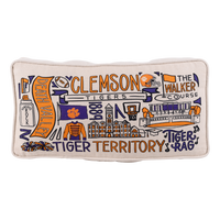 Clemson Collage Pillow