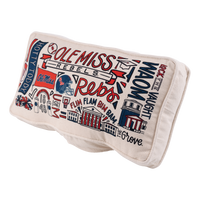 Ole Miss Collage Pillow