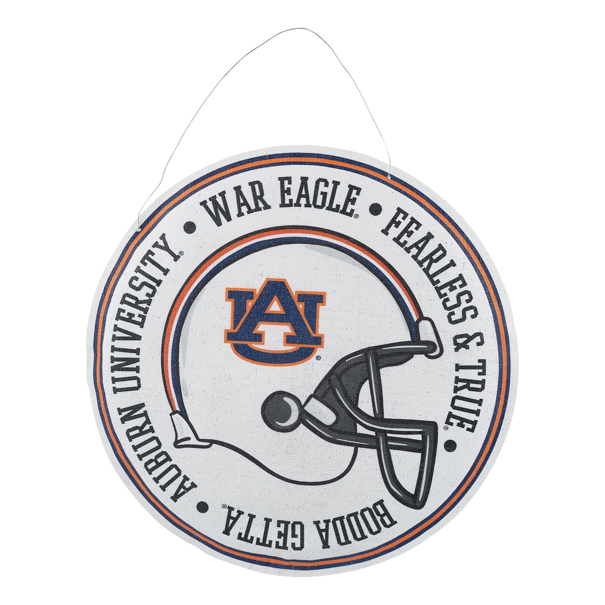 Auburn Wreath/Helmet Burlee