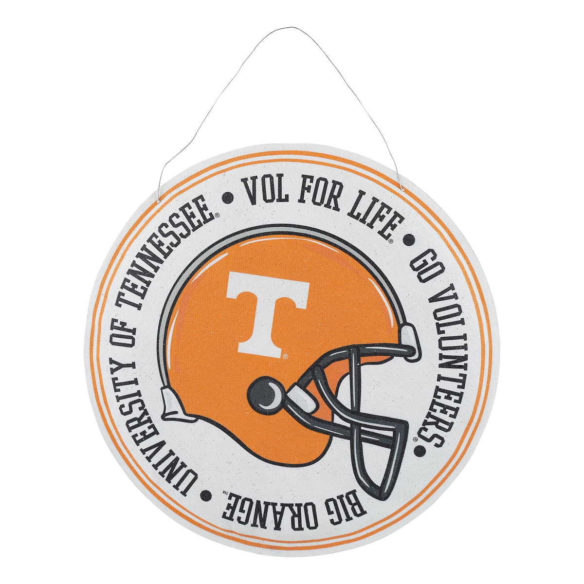 Tennessee Wreath/Helmet Burlee