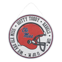 Ole Miss Wreath/Helmet Burlee