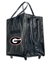 UGA Black Rolling Bag