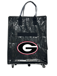 UGA Black Rolling Bag