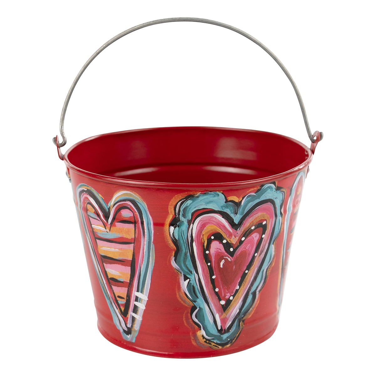 Fancy Heart Pail Small