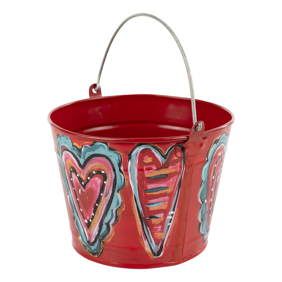 Fancy Heart Pail Small