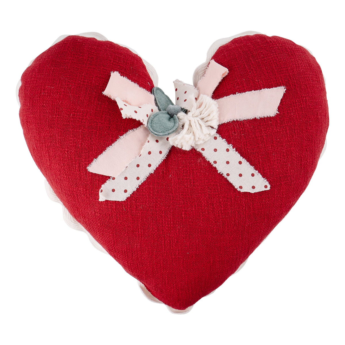 Vintage Heart Pillow