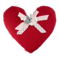 Vintage Heart Pillow