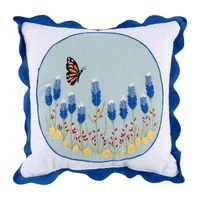 Blue Bonnets Pillow