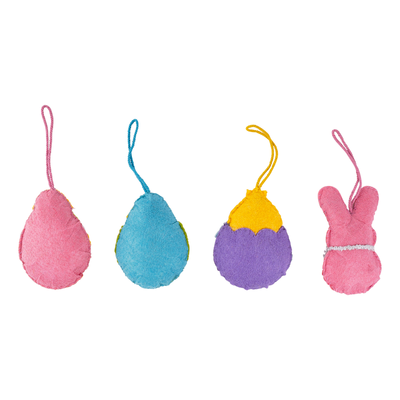 Easter Felt Ornaments/Set of 4