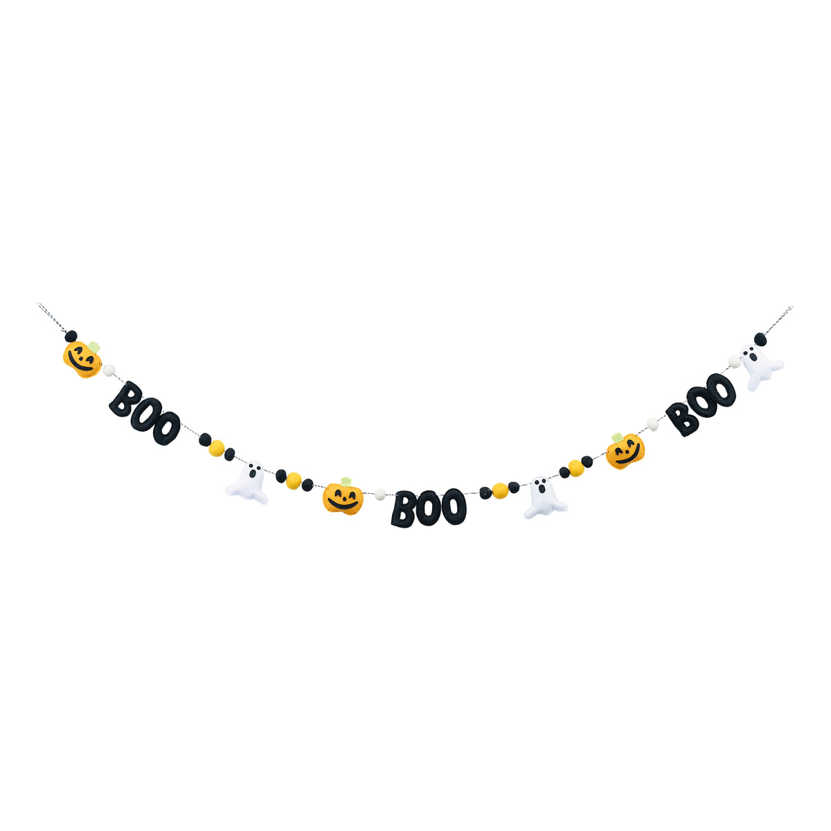 Boo Pumpkin Ghosts Banner