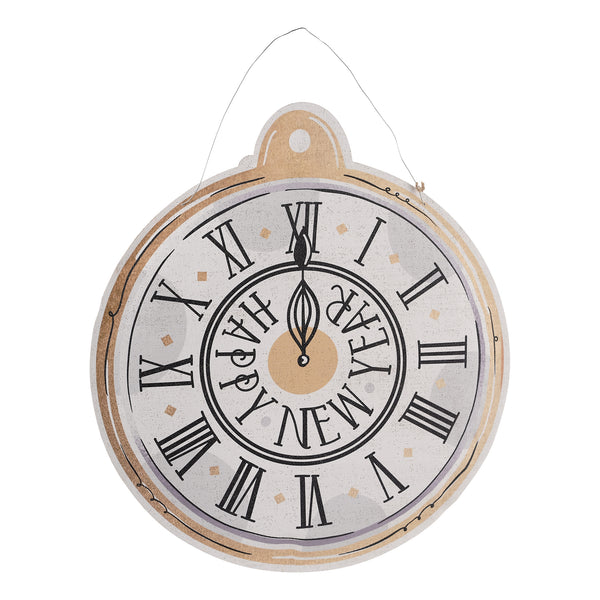 Merry Christmas Ornament/Happy New Year Clock Burlee