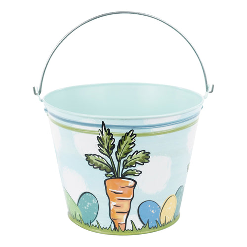 Blue Rabbit Easter Egg Pail