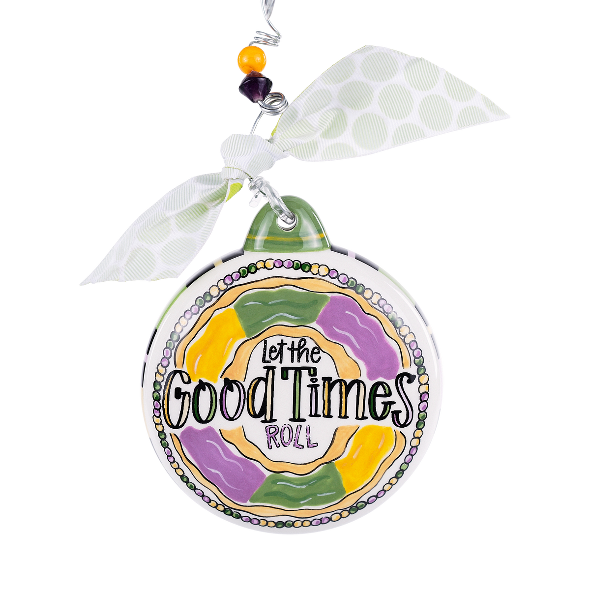 Let The Good Times Roll Puff Ornament