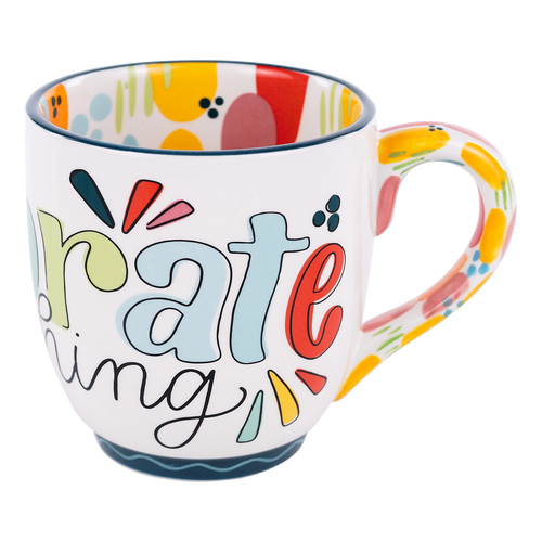 Pop of Color Celebrate Mug