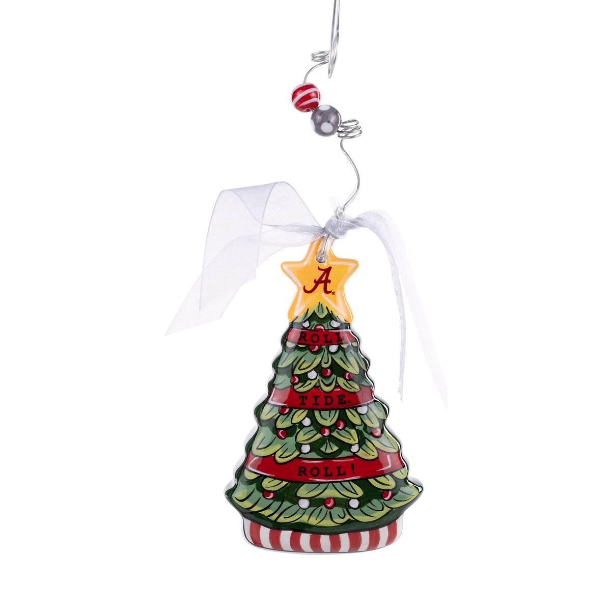 Alabama Tree Puff Ornament