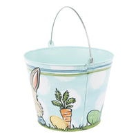 Blue Rabbit Easter Egg Pail