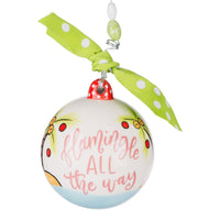 Flamingle All the Way Ornament - GLORY HAUS 