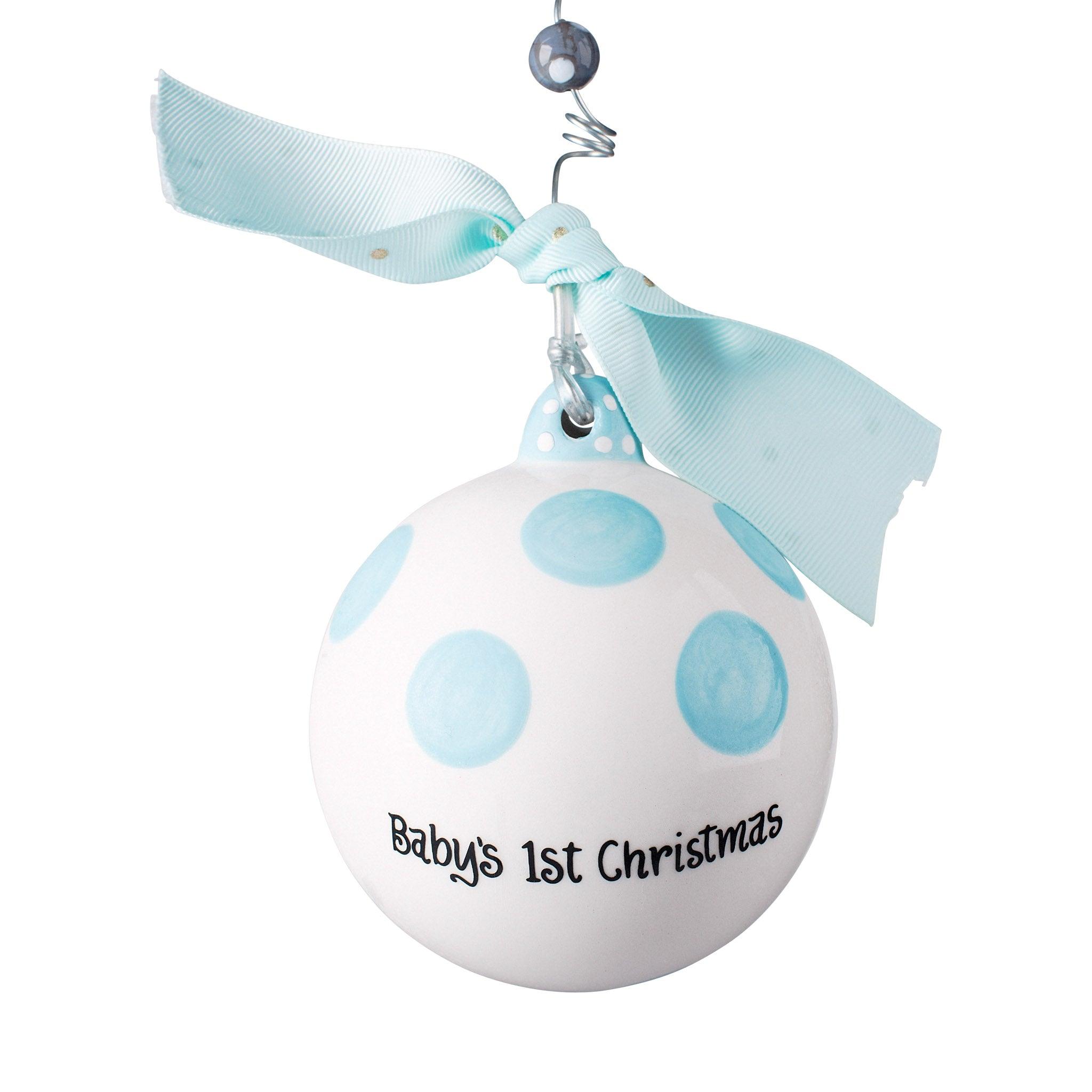 Glory haus baby's hot sale first christmas ornament