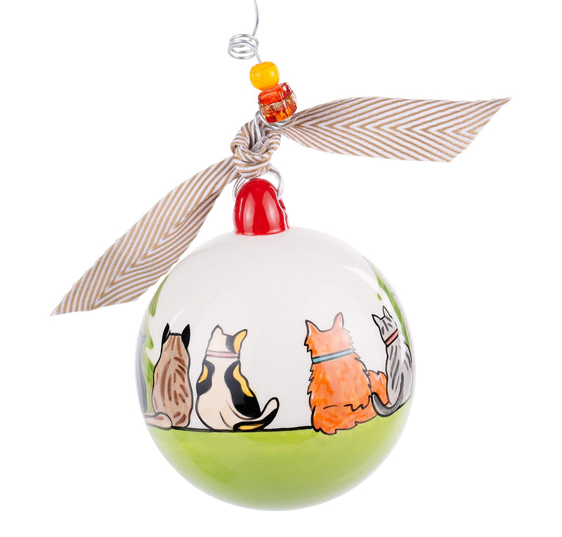 Cat Friend in Me Ornament