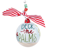 Deck the Palms Ornament