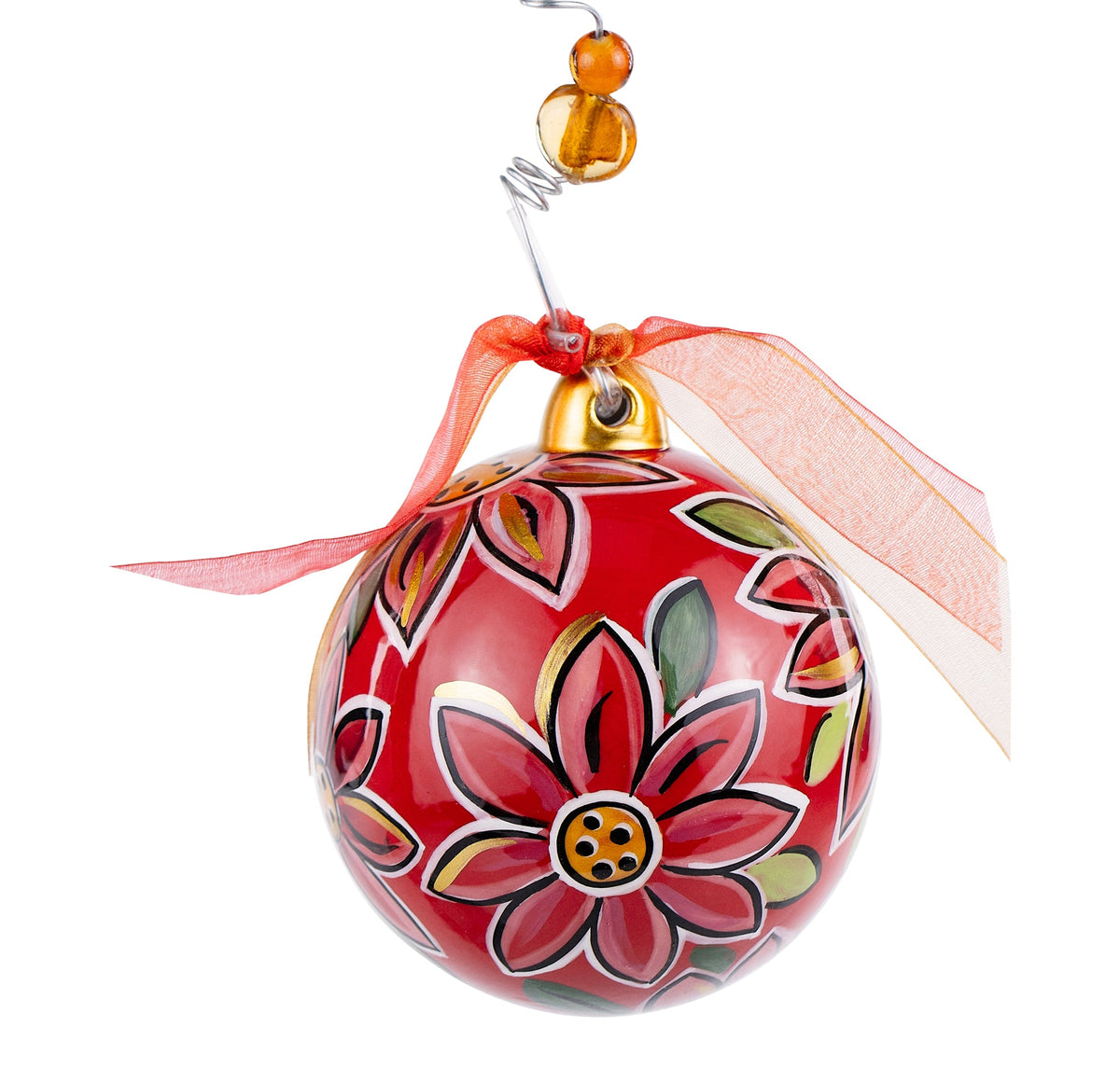 Poinsettias Ornament