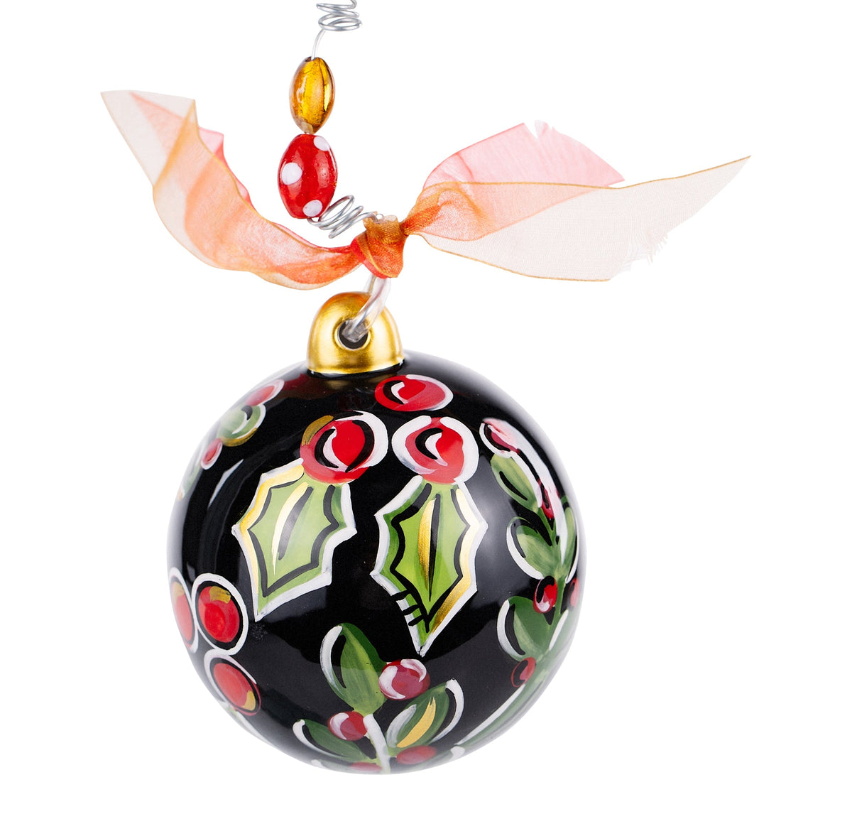 Holly Berry Ornament