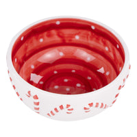 Candy Cane Bowl