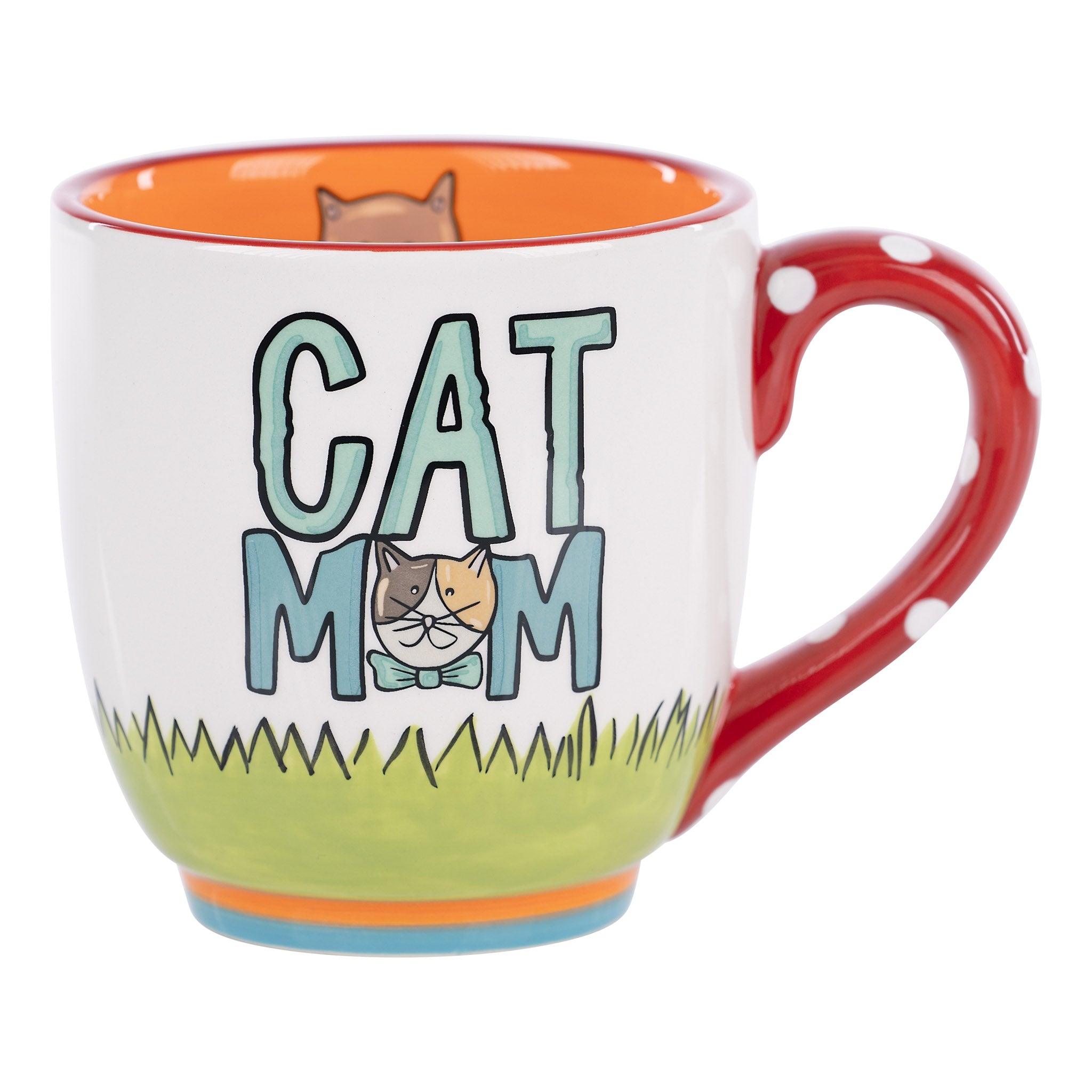 Cat on sale mom mug