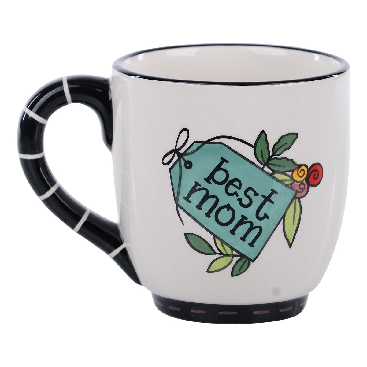 My Greatest Blessings Call Me Mom Mamaw Sunflower Tie Dye Gift Front & Back  Coffee Mug