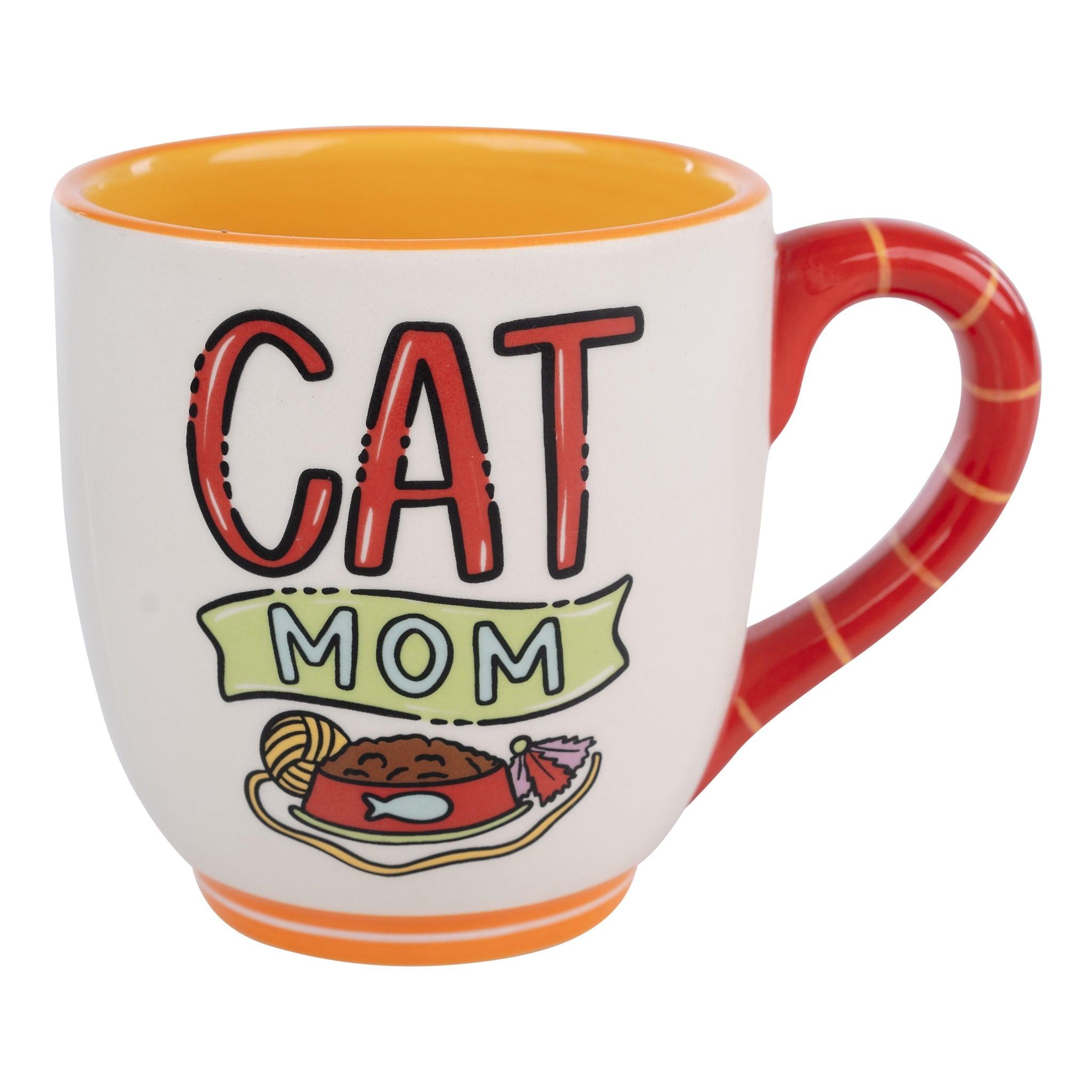 Cat mom outlet mug