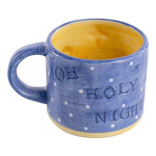 Oh Holy Night Nativity Relief Mug