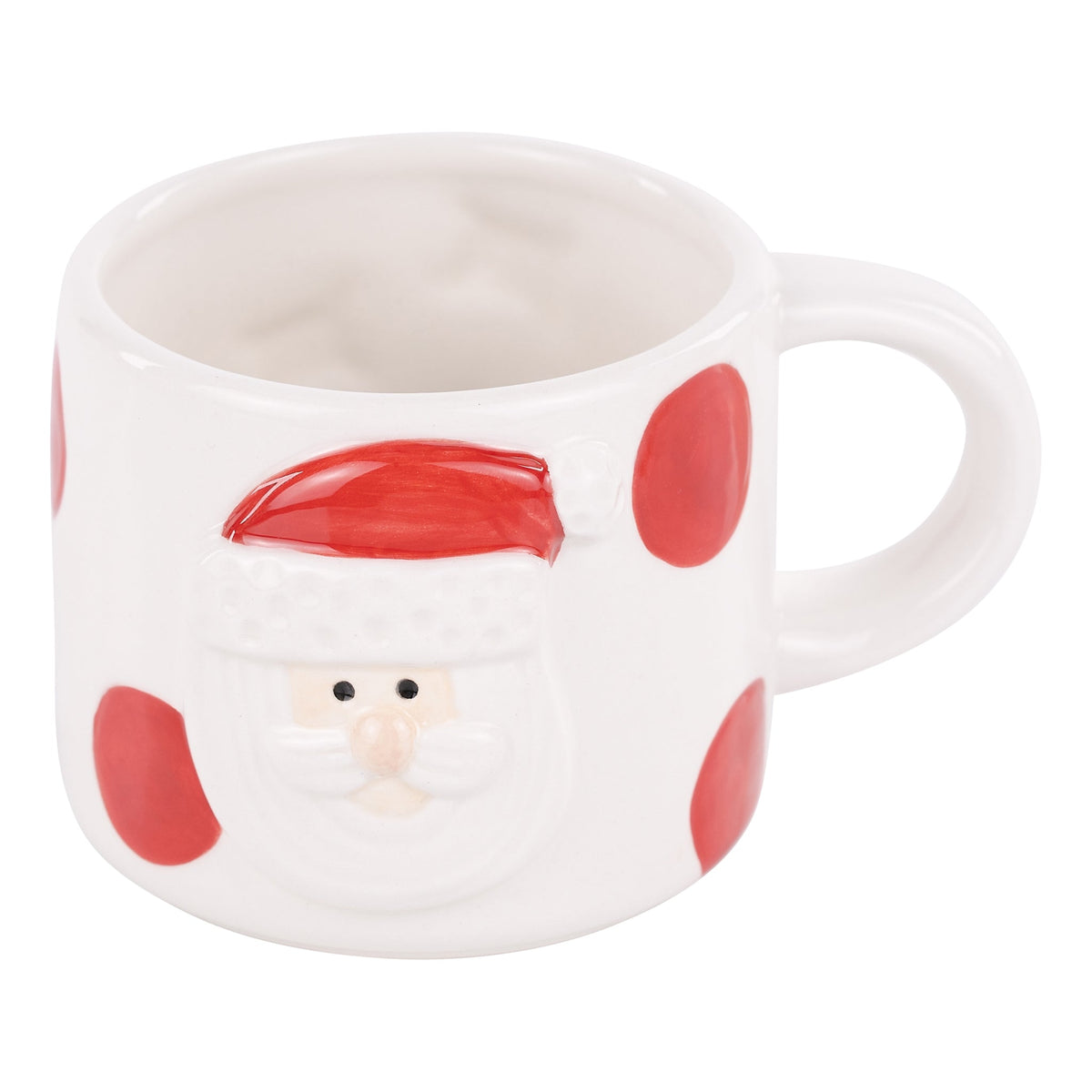 Santa Dots Mug