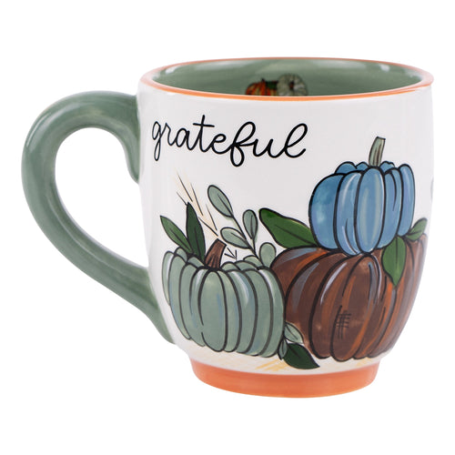 Thankful Grateful Pumpkins Mug