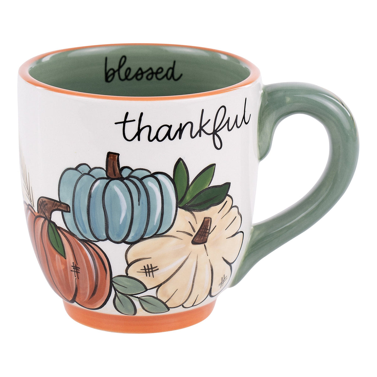 Thankful Grateful Pumpkins Mug