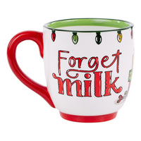 Forget Milk Santa Needs Coffee Mug