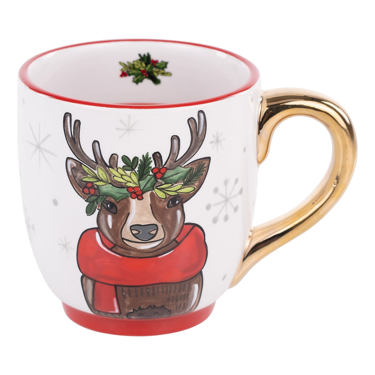 Merry Christmas Reindeer Mug