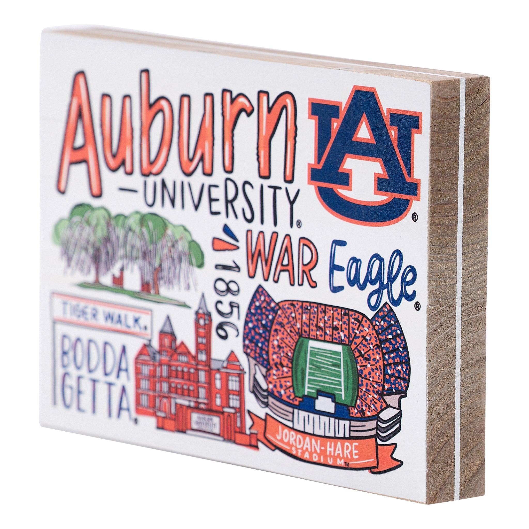 Auburn popular University Logo Book Folding