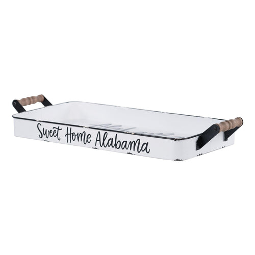 State of Alabama Enamel Tray - GLORY HAUS 