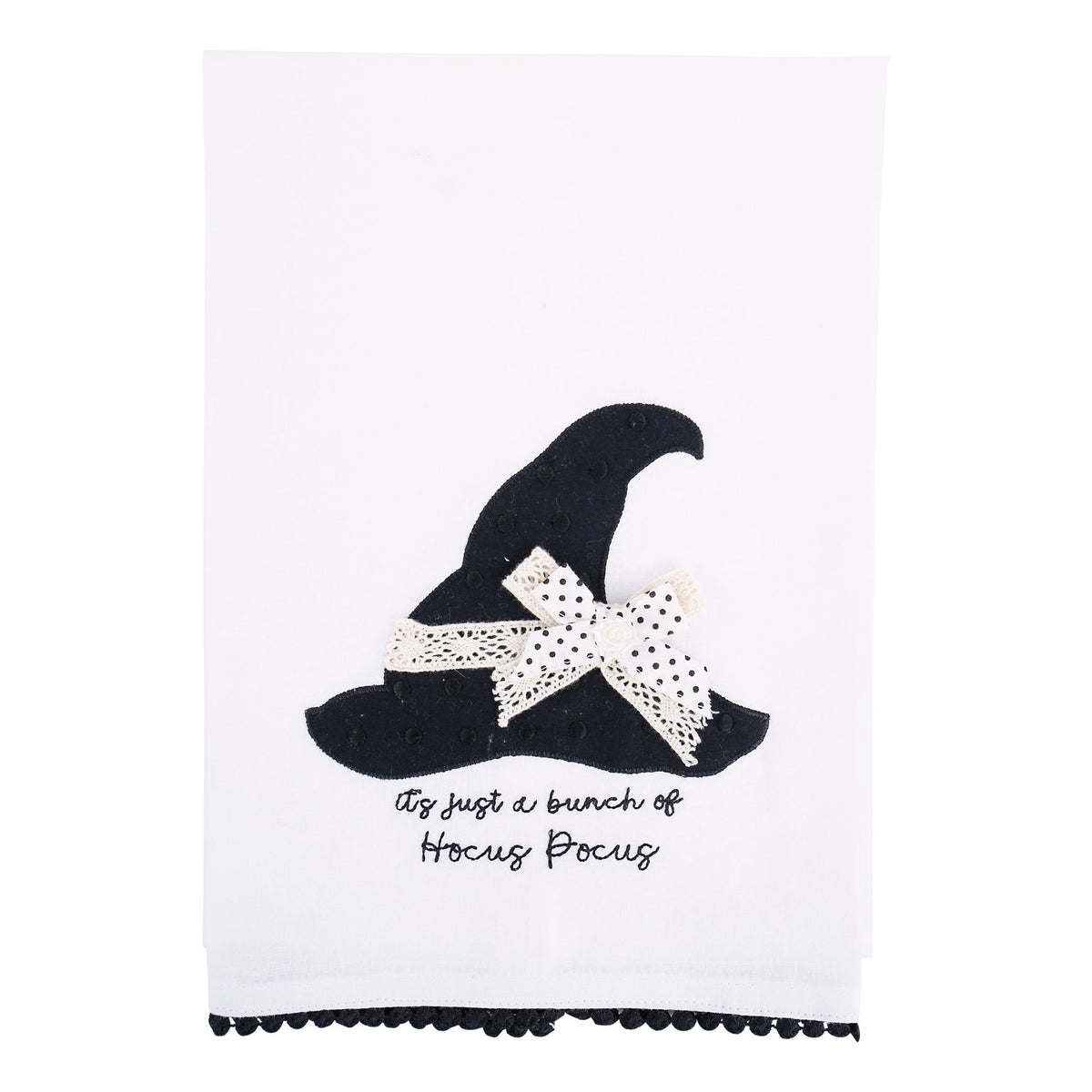 Hocus Pocus Witch Hat Tea Towel