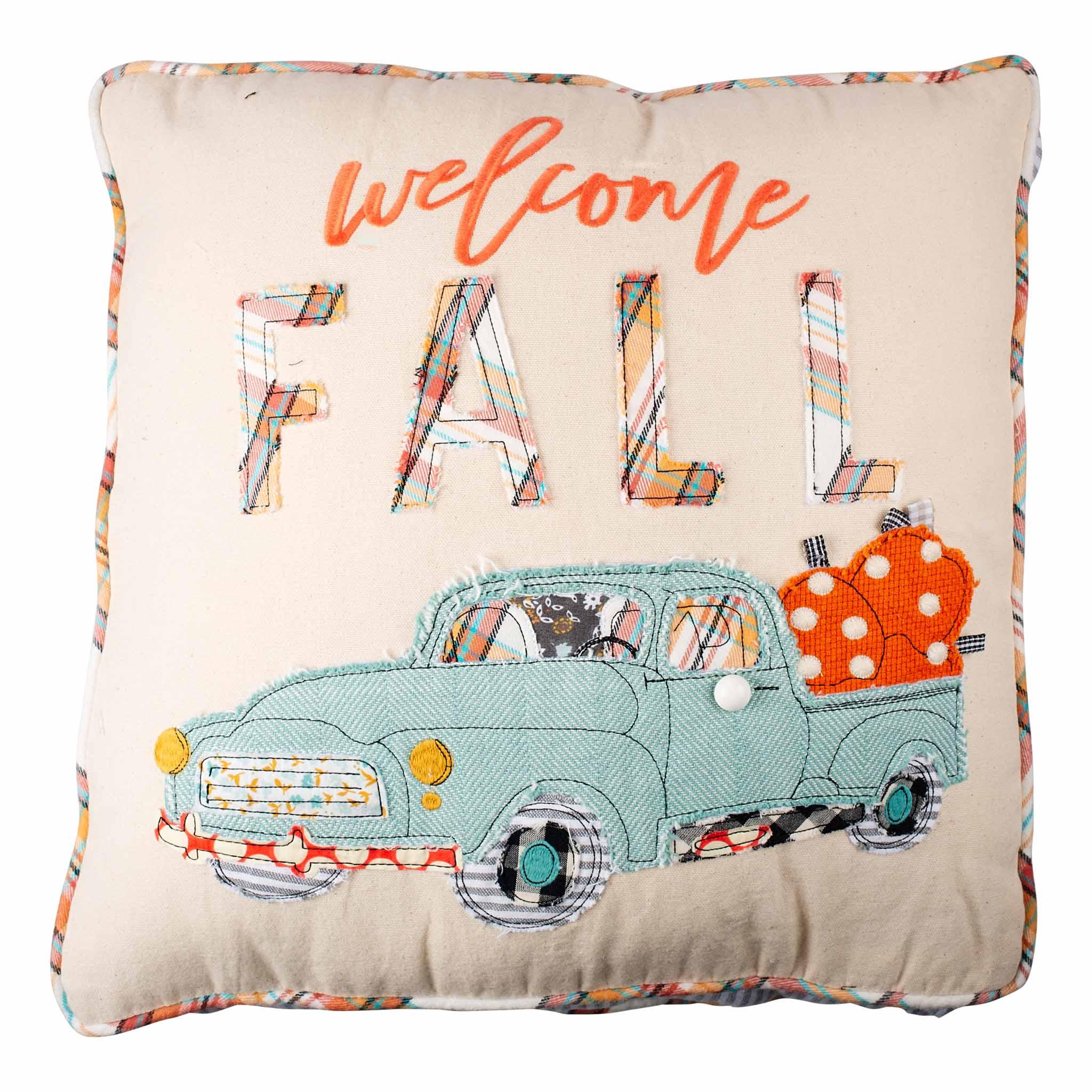 Vintage truck clearance pillow