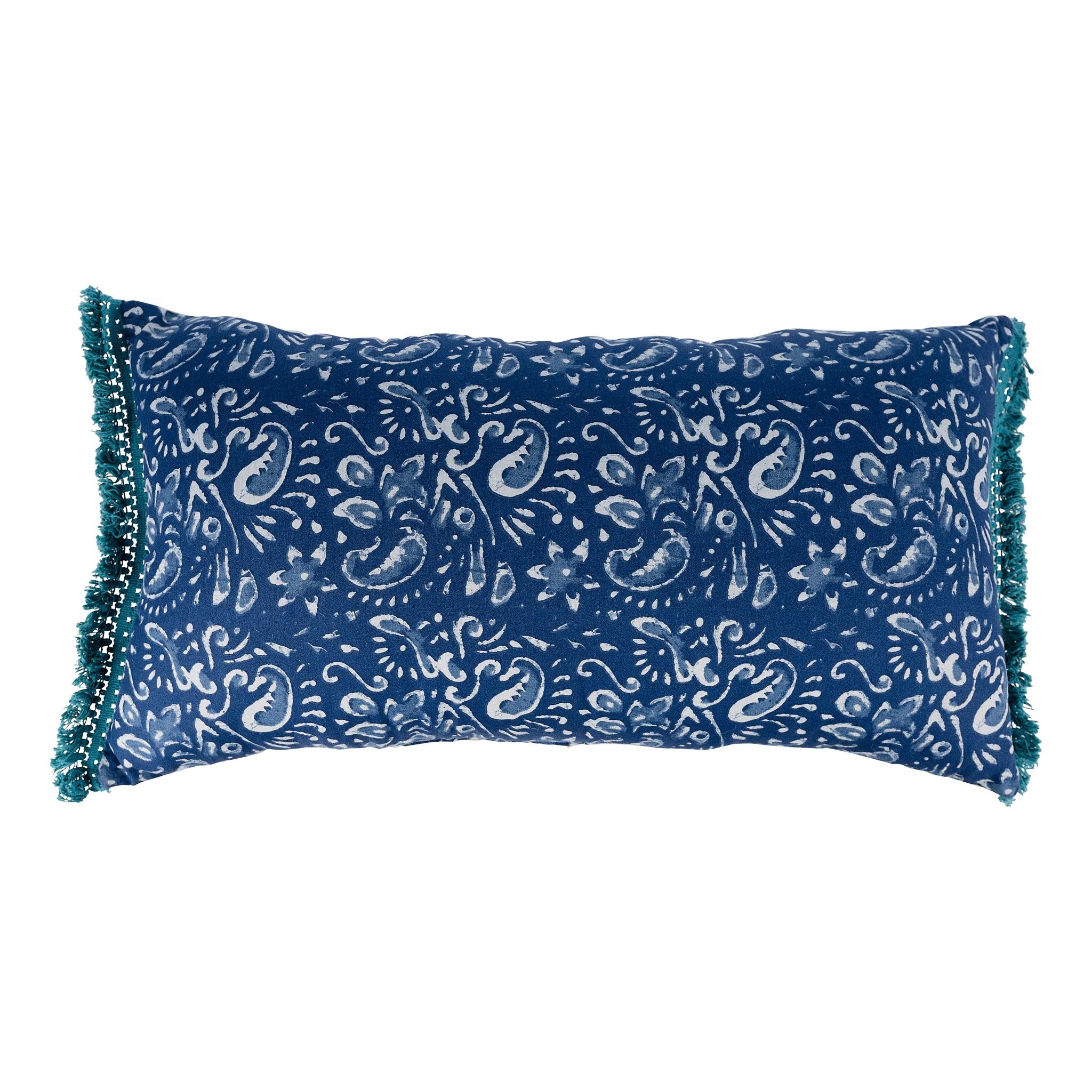 Navy beach online pillows