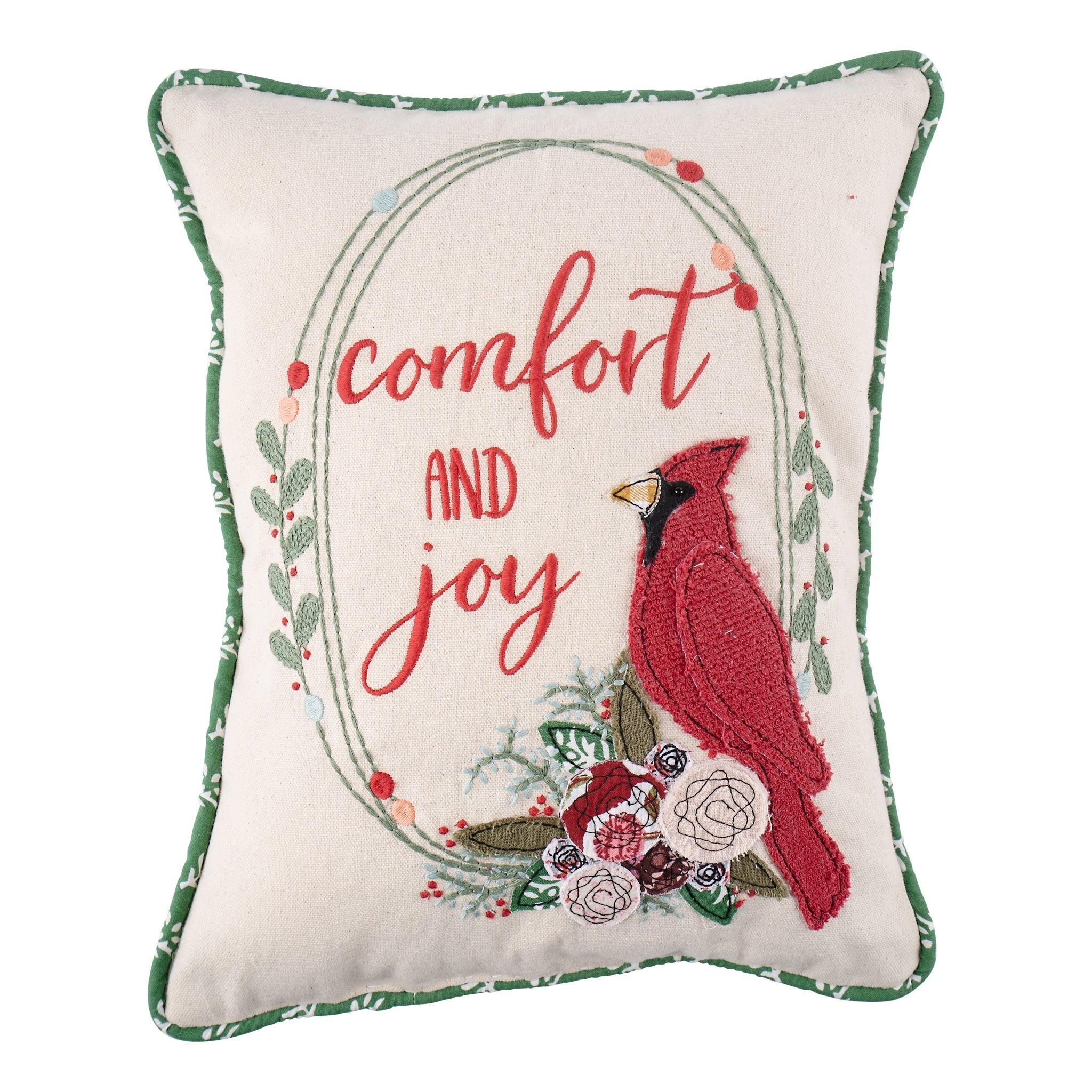 Comfort and joy store pillow