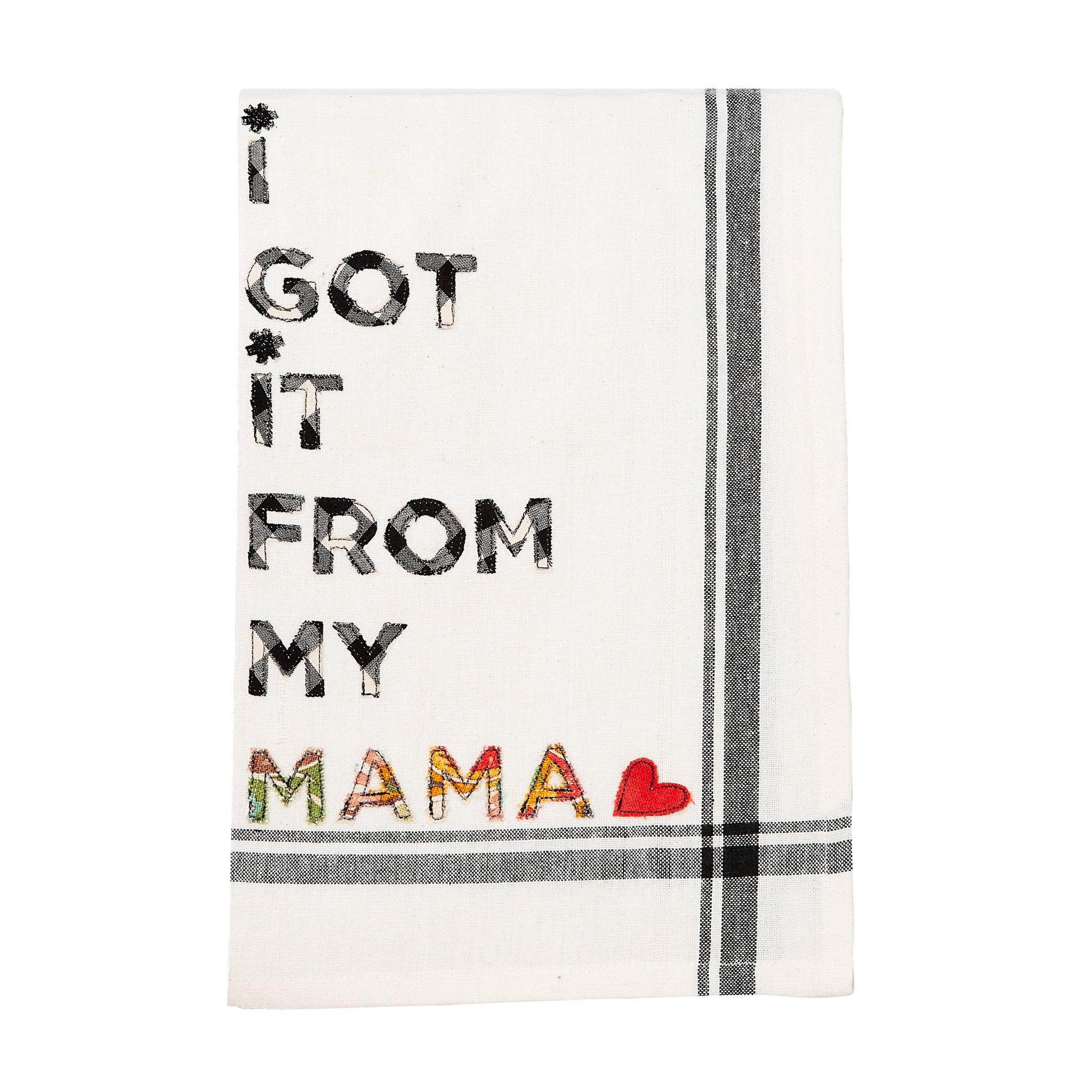 Mama As Only You Can Kitchen Towel, The WAREHOUSE Studio