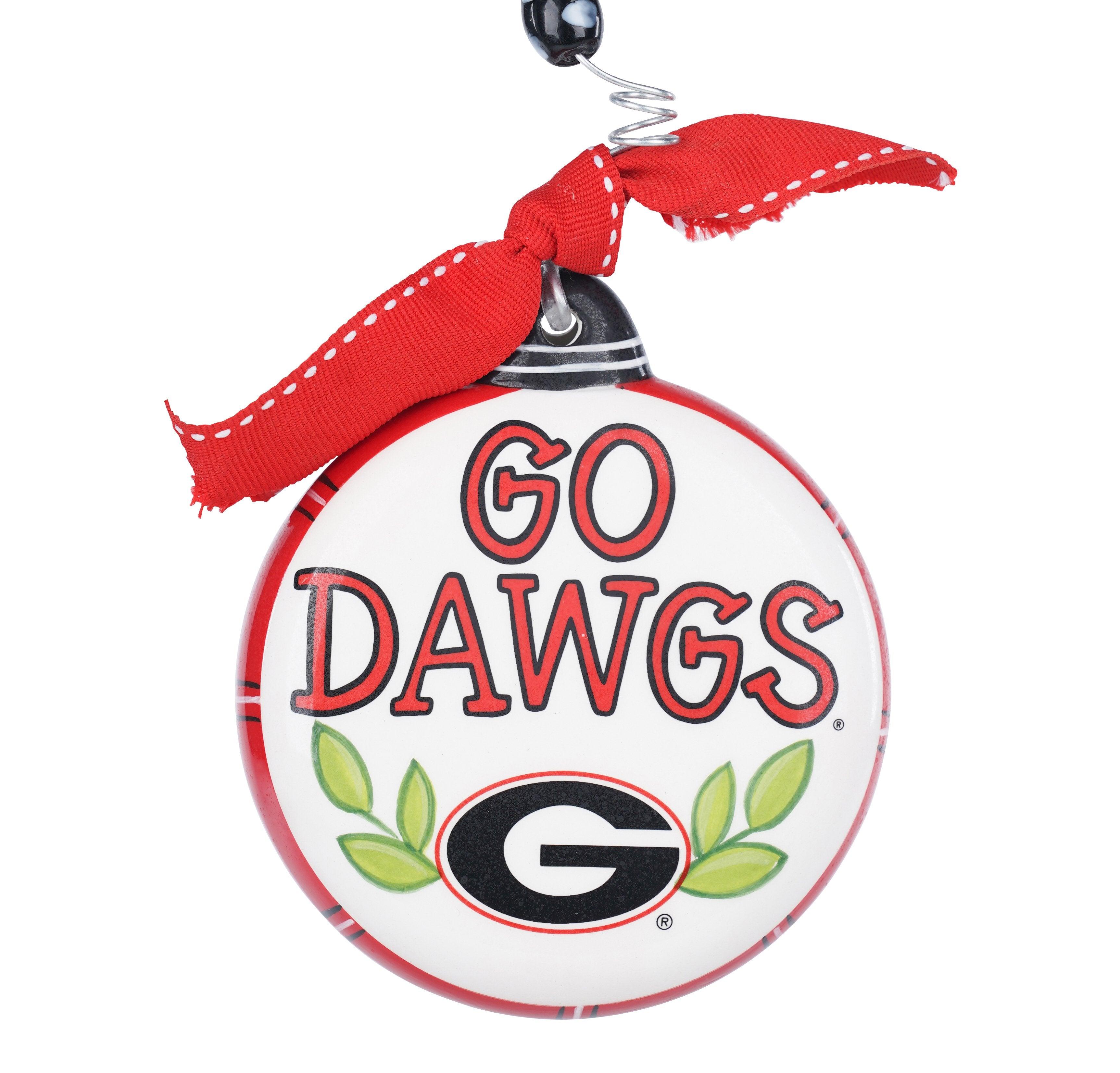 Show Your UGA Bulldog Pride with Our Georgia Puff Ornament – GLORY